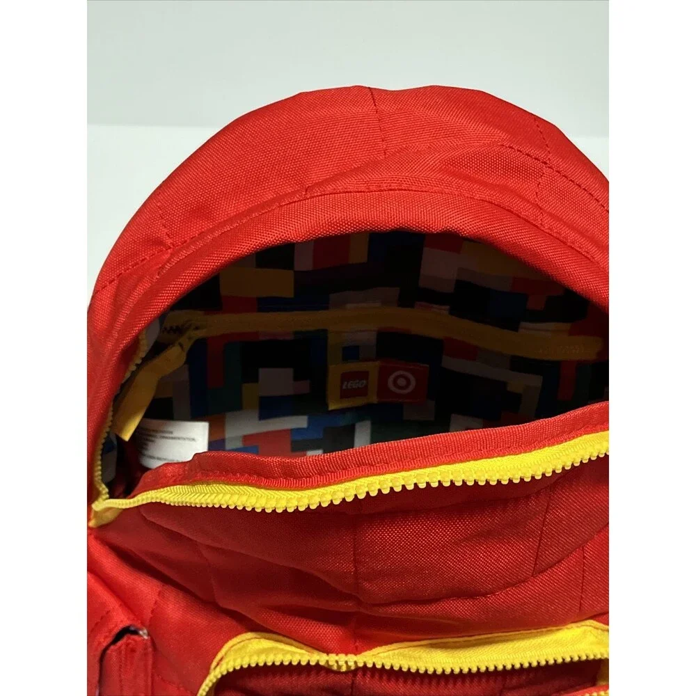 Lego Bag Backpack School Bookbag Quilted Puffer  Limited Edition